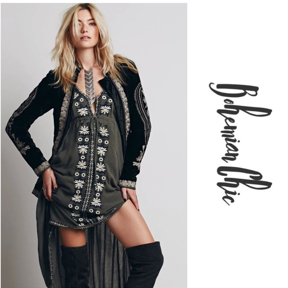 Haute Ellie Dresses & Skirts - HARLOW-Bohemian Chic HI-Lo Dress
Dark Olive